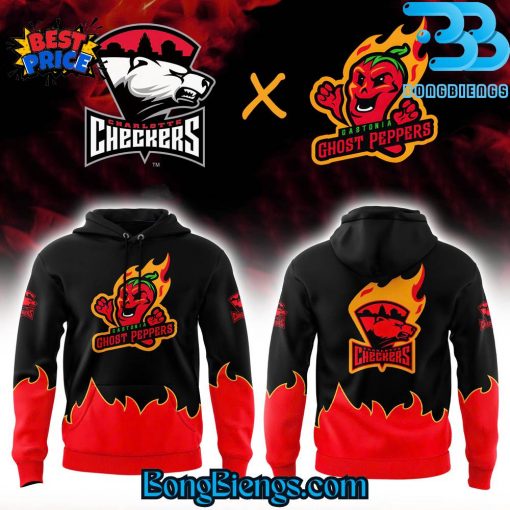 Charlotte Checkers x Ghost Peppers Hoodie