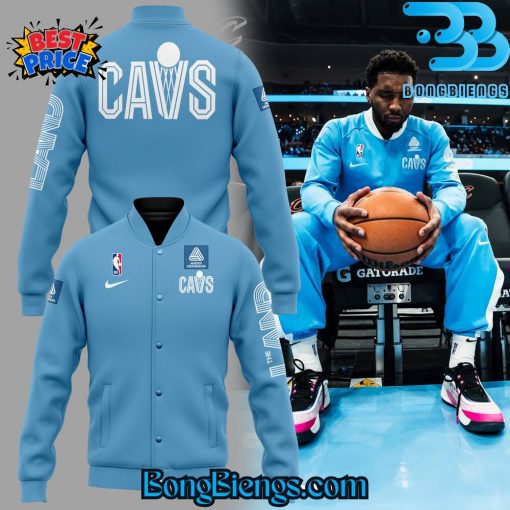 Cleveland Cavaliers Gallery Blue Blake Special Edition Baseball Jacket