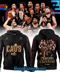 Cleveland Cavaliers NBA PlayOffs Clinched 2025 Hoodie