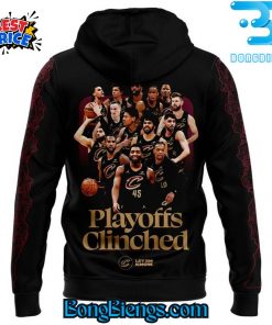 Cleveland Cavaliers NBA PlayOffs Clinched 2025 Hoodie