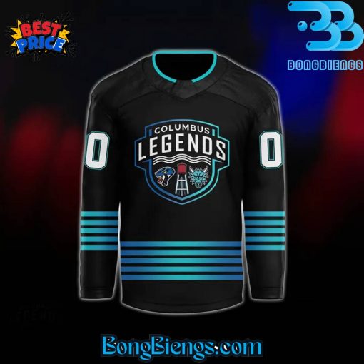 Columbus River Dragons 2025 ”Legends Night” Team Amos Hockey Jersey