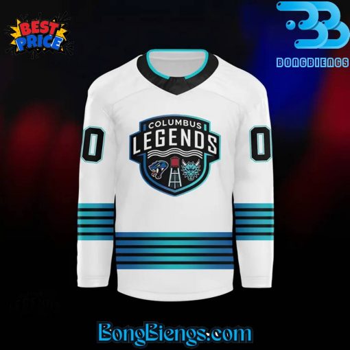 Columbus River Dragons 2025 ”Legends Night” Team Morrow Hockey Jersey