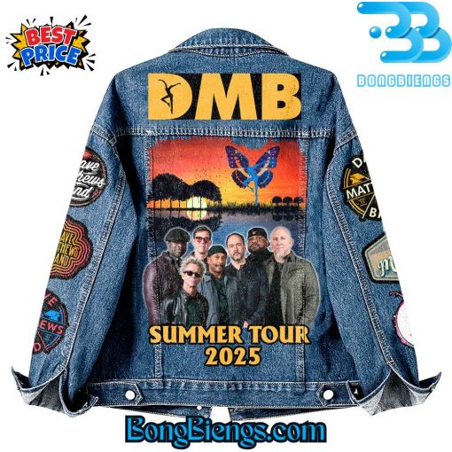 Dave Matthews Band Summer Tour 2025 Denim Jacket