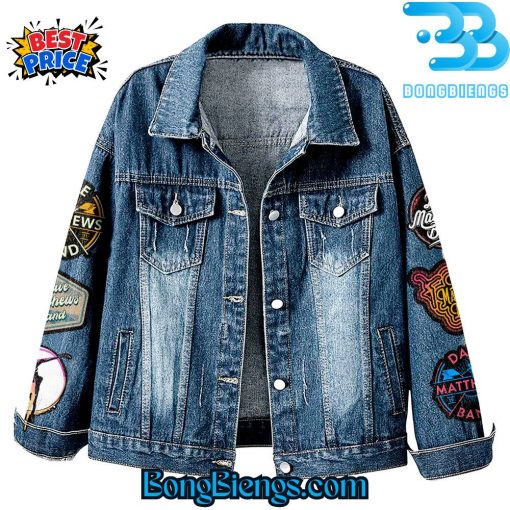 Dave Matthews Band Summer Tour 2025 Denim Jacket