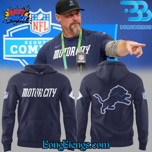 Detroit Lions 313 Motor City Limited Edition Hoodie