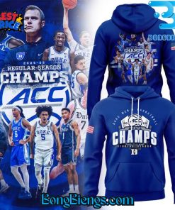 Duke Blue Devils 2025 ACC Regular Season Champions Hoodie