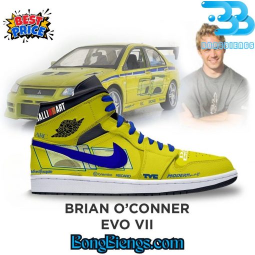 Fast And Furious Brian O’conner X Evo Vii Air Jordan 1 Sneaker