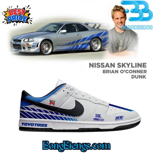 Fast And Furious Brian O’conner X Nissan Skyline Dunk Low Sneaker