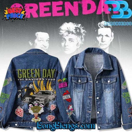 Greenday The saviors Tour Denim Jacket