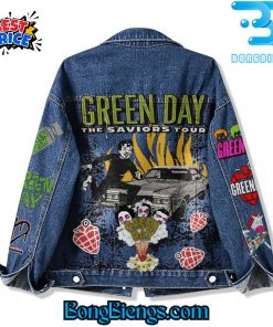 Greenday The saviors Tour Denim Jacket