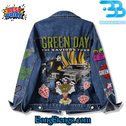 Greenday The saviors Tour Denim Jacket