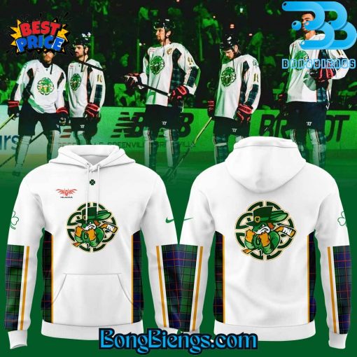 Greenville Swamp Rabbits St. Patrick’s Day Uniform Hoodie