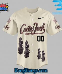 Houston Astros MLB 2025 Cactus Jack Custom Baseball Jersey