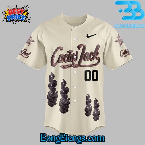 Houston Astros MLB 2025 Cactus Jack Custom Baseball Jersey