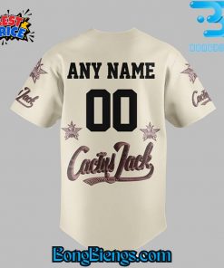 Houston Astros MLB 2025 Cactus Jack Custom Baseball Jersey