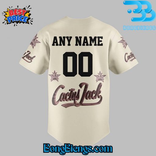 Houston Astros MLB 2025 Cactus Jack Custom Baseball Jersey