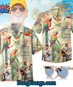 Jimmy Buffet Some Where On The Beach Hawaiian Shirt