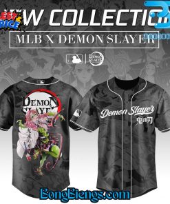 Kanroji Mitsuri Demon Slayer x MLB Baseball Jersey