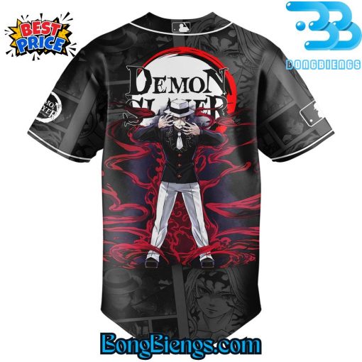 Kibutsuji Muzan Demon Slayer x MLB Baseball Jersey