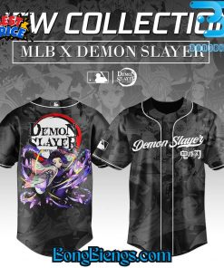 Kocho Shinobu Demon Slayer x MLB Baseball Jersey