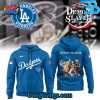 Los Angeles Dodgers x Happy Hello Kitty Kimono Day 2025 White Pink Hoodie