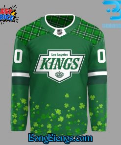 Los Angeles Kings x Patrick’s Day Custom Hockey Jersey