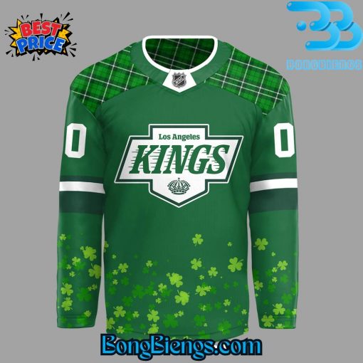 Los Angeles Kings x Patrick’s Day Custom Hockey Jersey