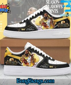 Los Angeles Laker Lerbon James Mr.50000 Points Air Force 1 Sneaker