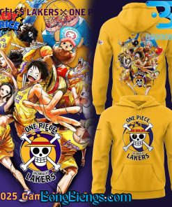 Los Angeles Laker X One Piece Night Hoodie