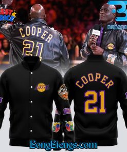 Los Angeles Lakers X Michael Cooper Limited Edition Baseball Jacket