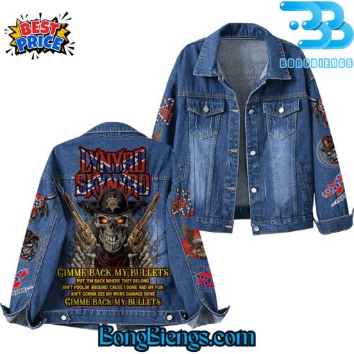 Lynyrd Skynyrd Gimme Back My Bullets Denim Jacket