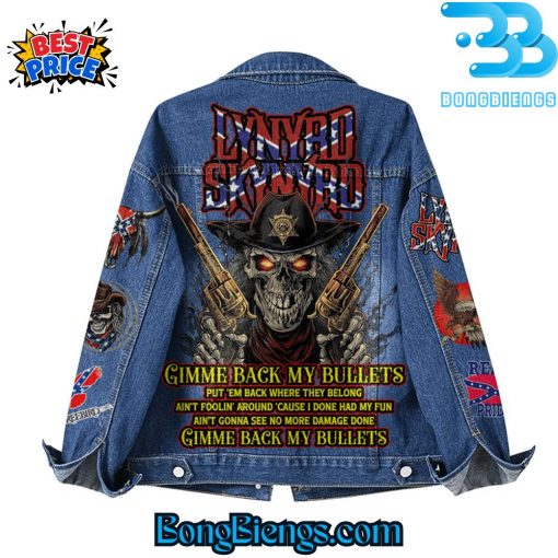 Lynyrd Skynyrd Gimme Back My Bullets Denim Jacket