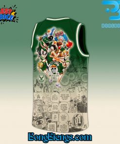 Milwaukee Bucks X One Piece Luffy Straw Hat Pirates Basketball Jersey