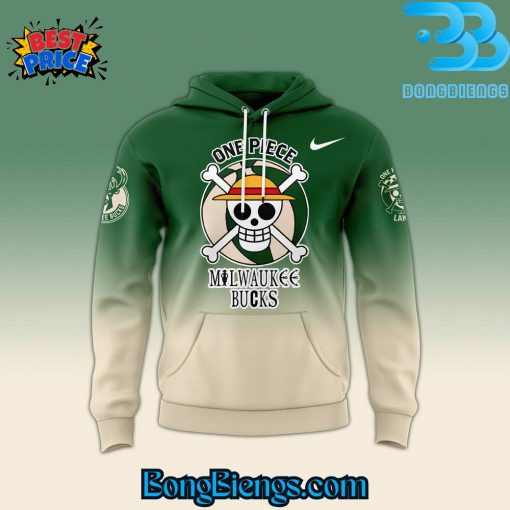 Milwaukee Bucks x One Piece 2025 Hoodie