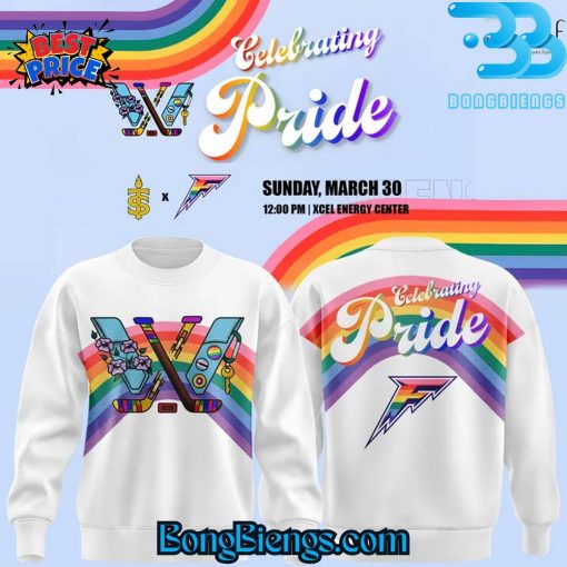 Minnesota Frost PWHL Adult Pride Sweatshirt