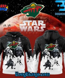 Minnesota Wild Star Wars Uniform Hoodie