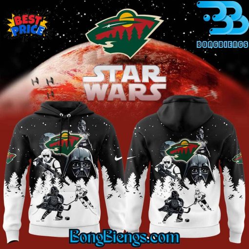 Minnesota Wild Star Wars Uniform Hoodie