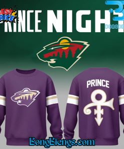 Minnesota Wild x Prince Night 2025 Sweatshirt