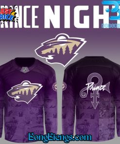 Minnesota Wild x Prince Night Hockey Jersey