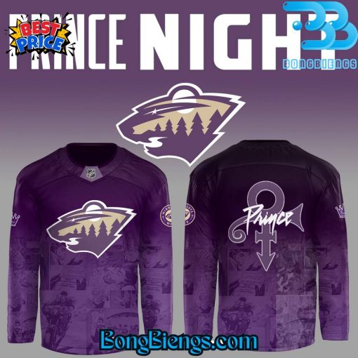 Minnesota Wild x Prince Night Hockey Jersey