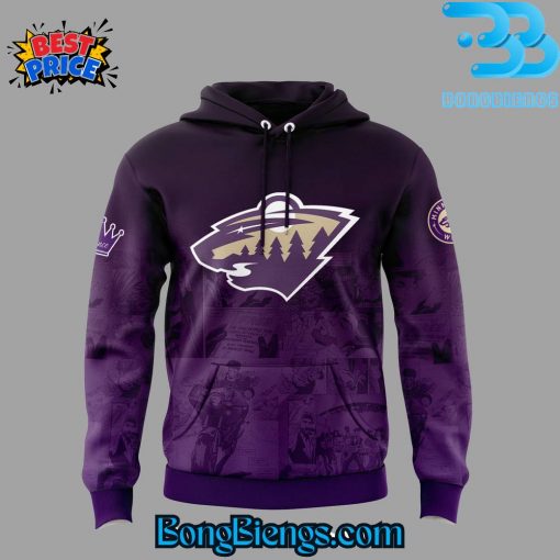 Minnesota Wild x Prince Night Hoodie