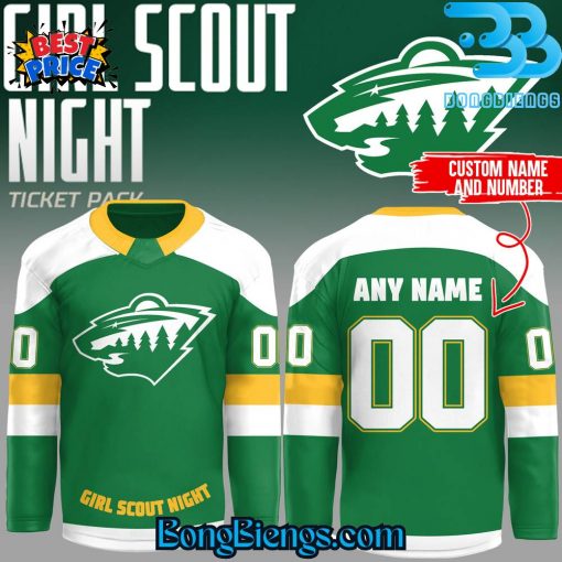 Minnesota Wild x Scout Night Custom Hockey Jersey