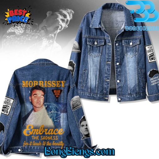 Morrissey Embrace The Sadness For It Leads To The Beauty Denim Jacket