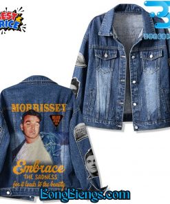 Morrissey Embrace The Sadness Fot It Leads To The Beauty Denim Jacket