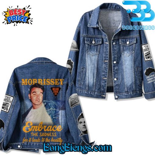 Morrissey Embrace The Sadness For It Leads To The Beauty Denim Jacket