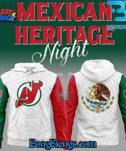 New Jersey Devils x Mexican Heritage Night 2025 Hoodie