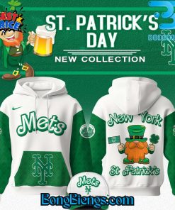 New York Mets MLB x St. Patrick’s Day Limited Edition Hoodie