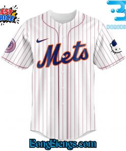 New York Mets x Hello Kitty Night Game Baseball Jersey