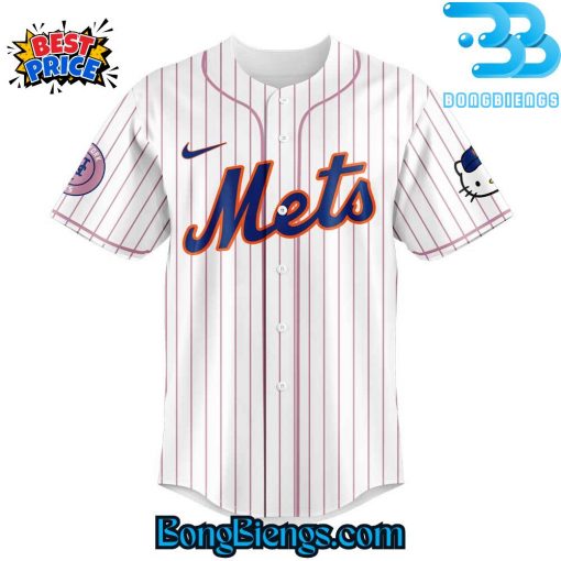 New York Mets x Hello Kitty Night Game Baseball Jersey