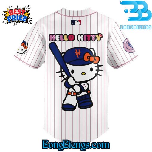 New York Mets x Hello Kitty Night Game Baseball Jersey